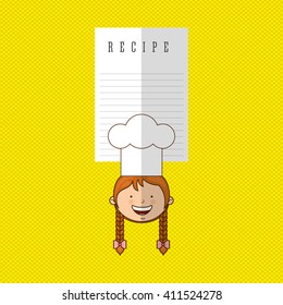 kids cooking design 