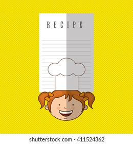 kids cooking design 