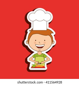 kids cooking design 