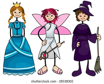 Kid's Costume - Vector