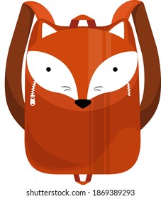 
Kids cute fox shaped backpack
