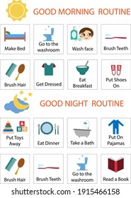 Kids Daily Responsibilities Chart, Kids Daily Routine, Chore Chart, Morning
Evening Checklist, Daily Task List, Children Job Poster,