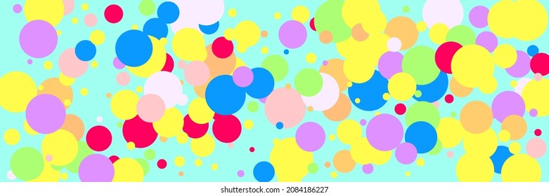 Kids Dark Indigo Circles Bright Red Textile. Violet White Multicolor Children Color Background. Green Blue Rainbow Play Vibrant Print. Bordo Beige Pink Yellow Purple Pastel Illustration.