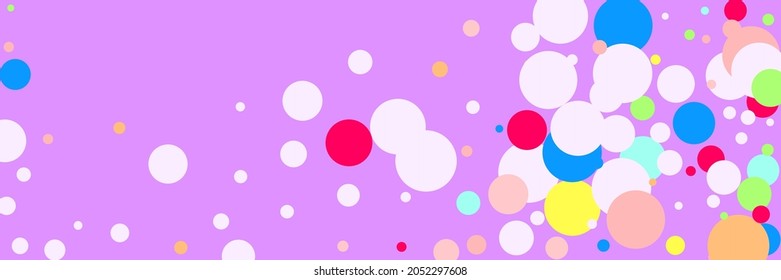 Kids Dark Multicolor Play Beige Bright Illustration. Red Children Pastel Yellow White Bordo Textile. Rainbow Indigo Circles Green Pink Background. Color Violet Blue Purple Vibrant Print.