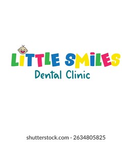 Kid's Dental Clinic Logo Illustration