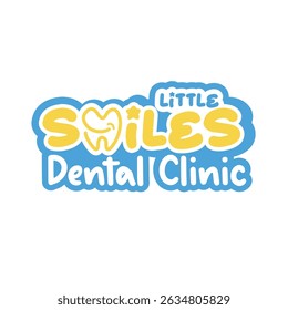 Kid's Dental Clinic Logo Illustration