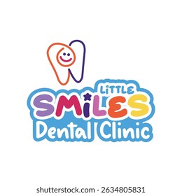 Kid's Dental Clinic Logo Illustration
