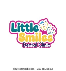 Kid's Dental Clinic Logo Illustration