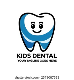 Kids Dental Logo Template Design