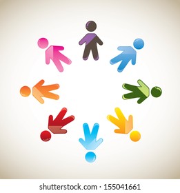kids design over beige background  vector illustration