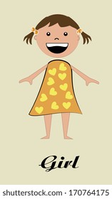 kids design over beige background vector illustration