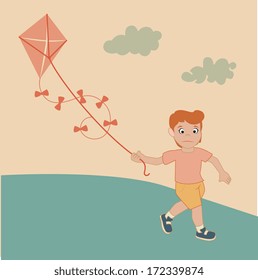 kids design over pink background vector illustration