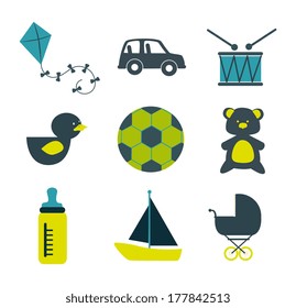 kids design over white  background vector illustration