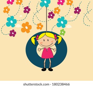 kids design over white background vector illustration