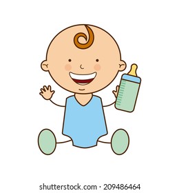 kids design over white background vector illustration
