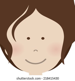 Kids design over white background, vector illustration
