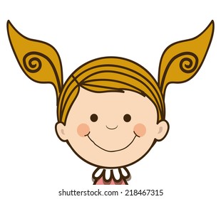 Kids design over white background, vector illustration