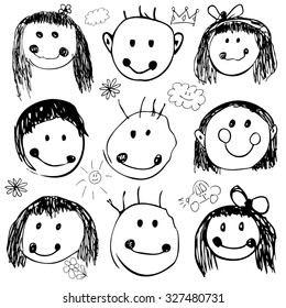 kids design over white background vector illustration