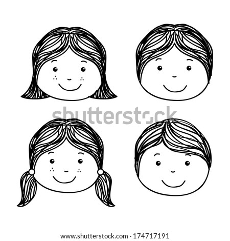 kids design over white background vector illustration