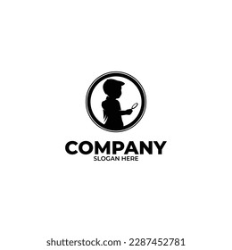 Kids Detective Logo Design Template