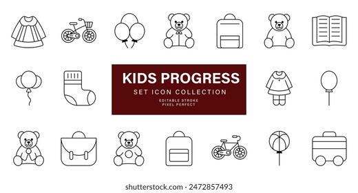 Kids development education icon vector design