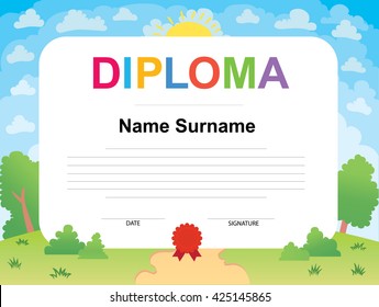 8,860 Diplomas infantiles Images, Stock Photos & Vectors | Shutterstock