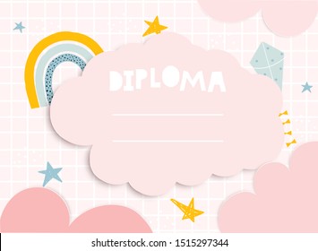Diploma infantil  Certificado
