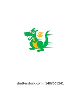 Kids Dragon Logo
suitable for child brand or game