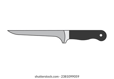 Kids drawing Cartoon Vector illustration slicer knife Isolated in doodle style