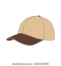 kids drawing casual hat cartoon isolated