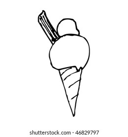 dibujo de un hielo