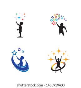 Kids Dream Logo Design Template
