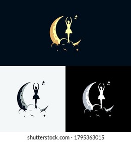 Kids Dream logo with moon symbol