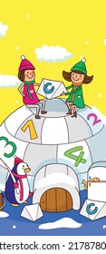 kids dreams vertical illustrations school student cartoon school gate learning