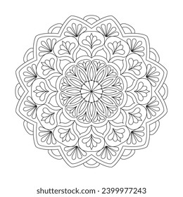 Kids Dreamy Designs mandala colouring book page for KDP book interior. Peaceful Petals, Ability to Relax, Brain Experiences, Harmonious Haven, Peaceful Portraits, Blossoming Beauty mandala design.