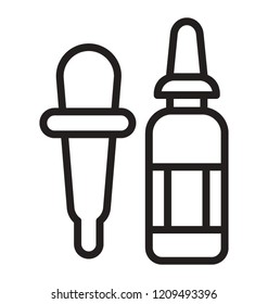 Kids drop vector icon design
