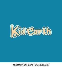 Kids Earth Logo design Templates