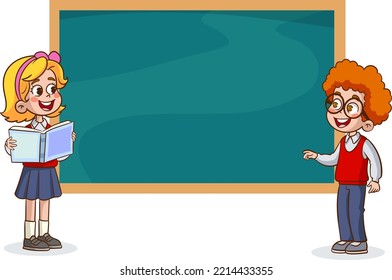 kids education concept vector illustration.