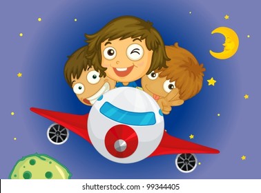 Kinder, die nachts fliegen