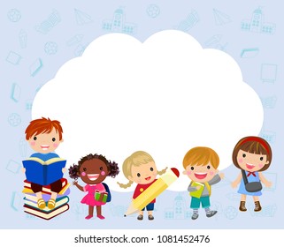 Kids and frame