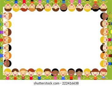 845 Group Of Multicultural Children Holding Hands Images, Stock Photos ...