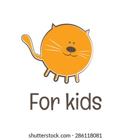Kids funny toy symbol. Vector