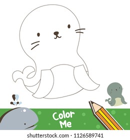 Kids Game Coloring Design