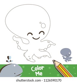Kids Game Coloring Design