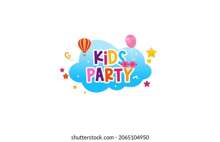 Vector de icono plano de zona de juego para niños