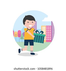 kids gift box image