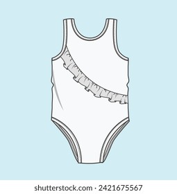 Swimsuits Models. Popular Swimwear Types For Women, Isolated Fashion Design  Elements Royalty Free SVG, Cliparts, Vectors, and Stock Illustration. Image  58738433.