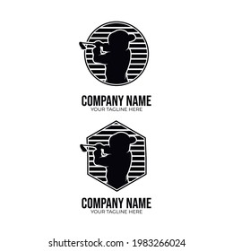 Kids golf sport logo design inspiration