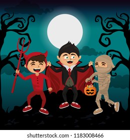 Kids and halloween