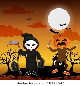 Kids and halloween